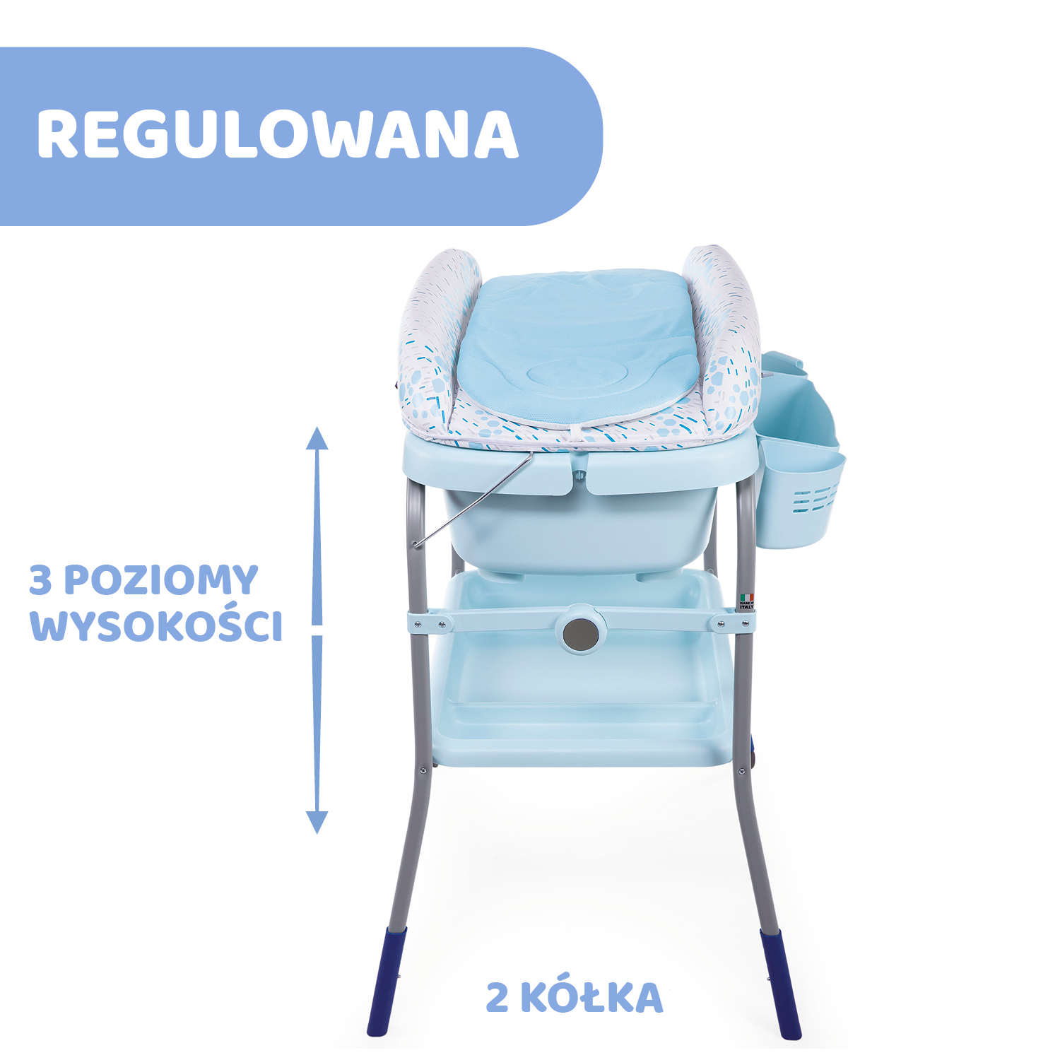 komoda kąpielowa dla niemowląt